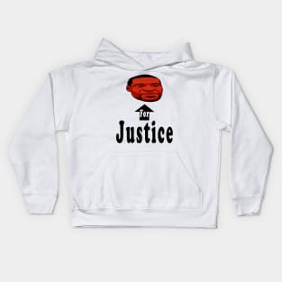 Justice For George Floyd I can't Breathe Kids Hoodie